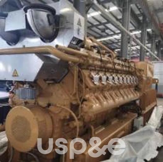 2.5 MW 2018 New Caterpillar CG170-20 Natural Gas Generator Sets