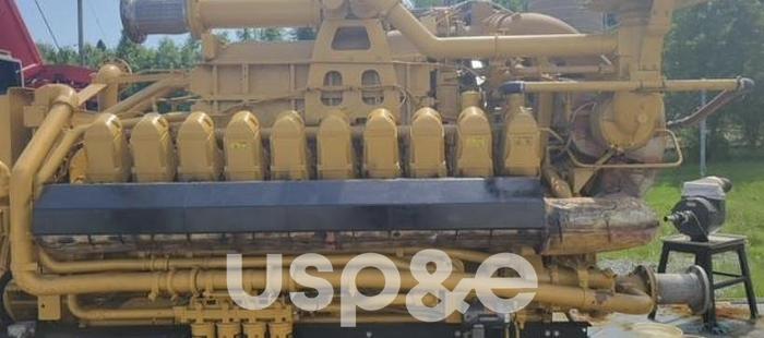 Refurbished 1.6 MW 2008 Refurbished Caterpillar G3520 Natural Gas Generator Set