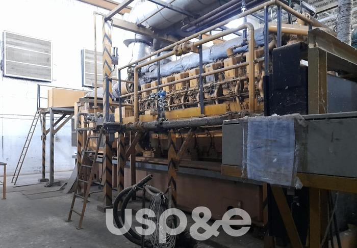 Used 3.6 MW 2000 Used Caterpillar G3616 Natural Gas Generator Sets