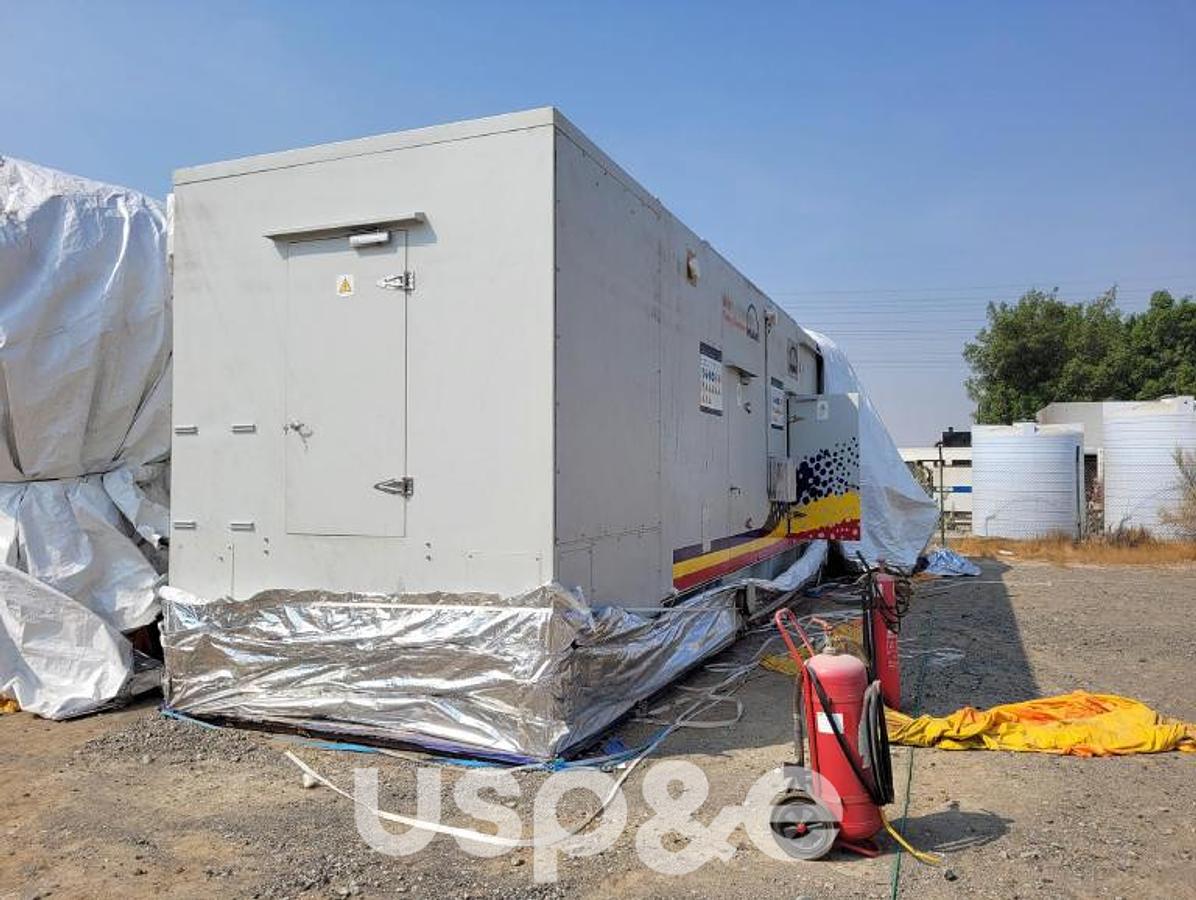 Used 6 MW New 2020 MAN MGT6000 Natural Gas Turbine Generator Set