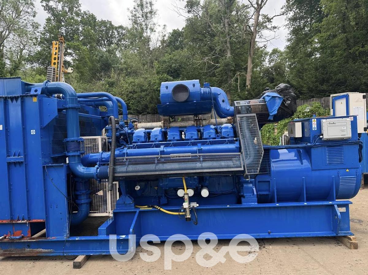 Used 1.3 MW 1999 Used Perkins 4012-TAG2 Diesel Generator Set