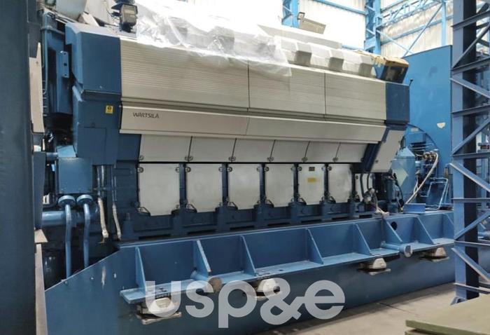 Used 5.1 MW 2008 Used Wartsila W12V32 HFO Generator Sets