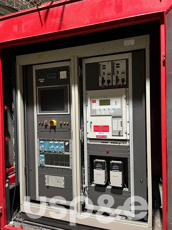 Used 6.3 MW 2011 Used Solar Taurus T65 Natural Gas Generator Set