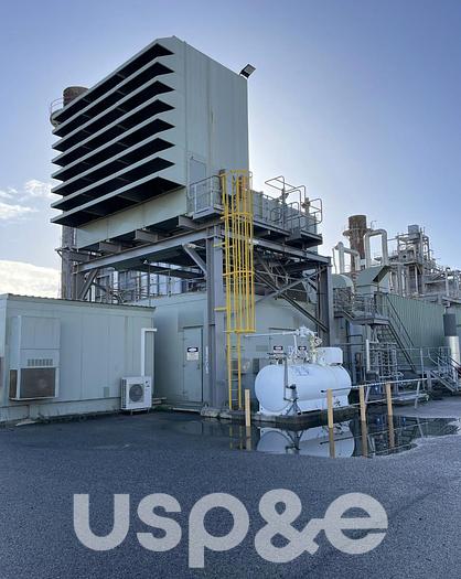 Used 42 MW Used GE PG65818B GT Natural Gas Turbine Generator Set