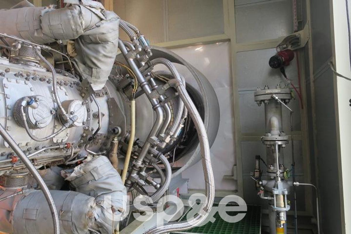 Used 5.3 MW 2012 Used Centrax 501 KB7 Natural Gas Generator Set