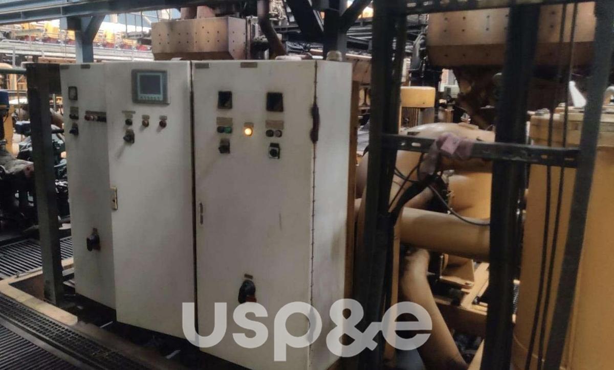 Used 108 MW Used Caterpillar MAK 16CM43C HFO Power Plant Engines