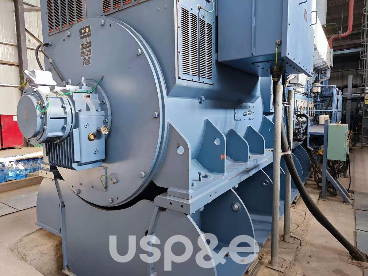 Used 24.5 MW 2016 Used Hyundai 9H32/40 HFO Generator Set