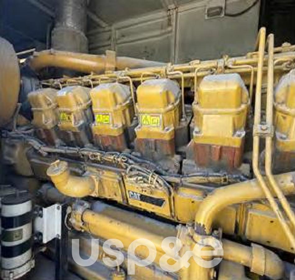 Used 1.2 MW Used Caterpillar 3512B Diesel Generator Set