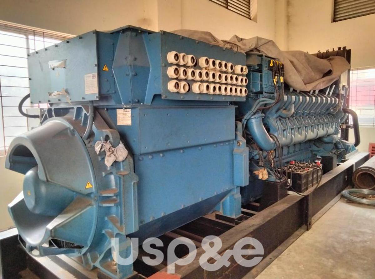 2.6 MW 2017 New MTU 20V4000G63L Diesel Generator Sets