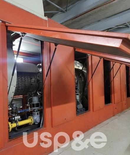 Used 12 MW 2016 Used Solar Mars 100 Natural Gas Generator Set