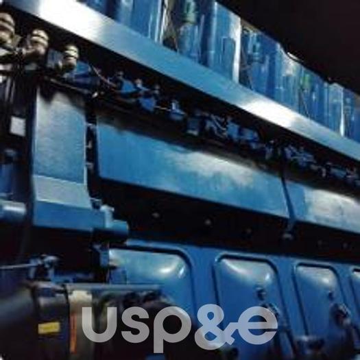 Used 4.3 MW 2015 Used MWM TCG2032-V16C Natural Gas Generator Set