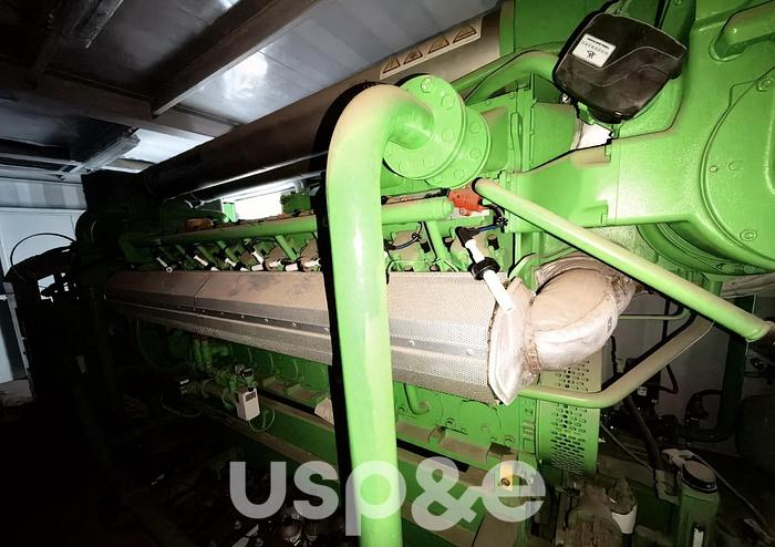 1 MW 2017 New Jenbacher J320-GS Natural Gas Generator Set