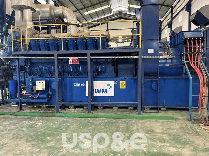Used 16 MW 2011 Used MWM TCG2032V16 Natural Gas Generator Sets
