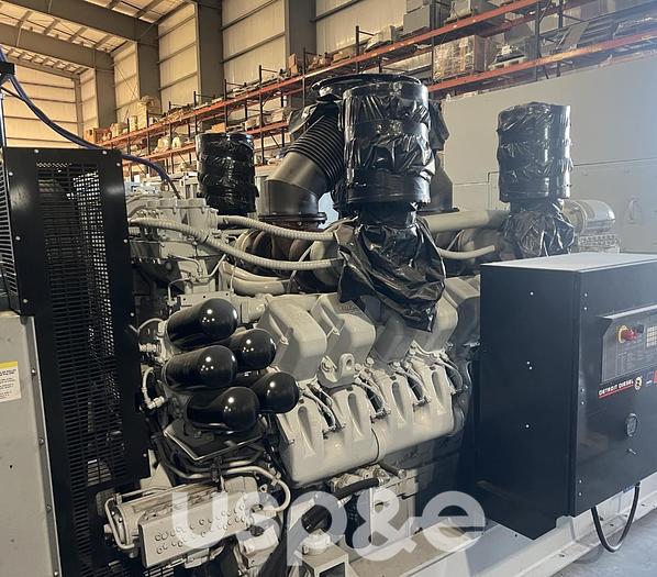 Used 1.4 MW 2007 Used MTU 16V4000 Diesel Generator Set