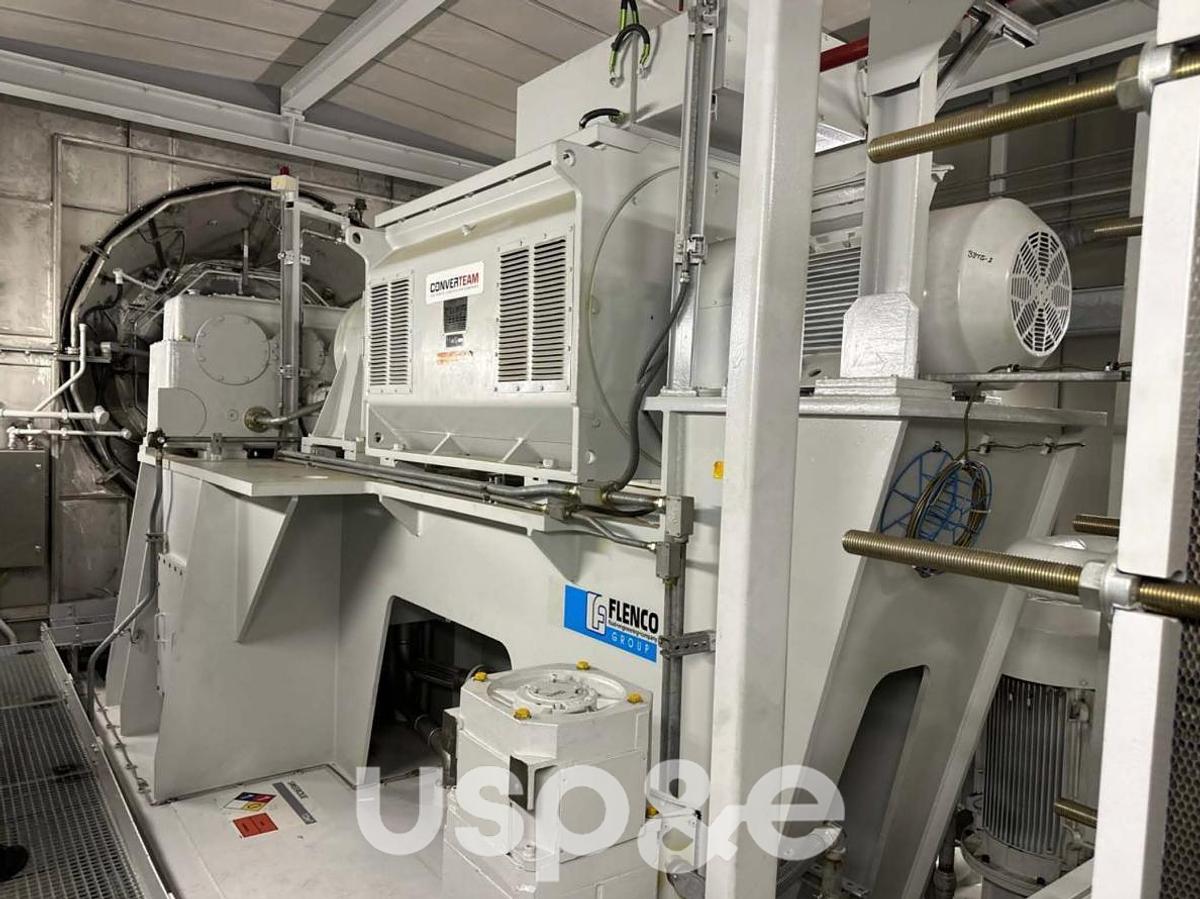 Used 127 MW 2009 Used GE Frame 9E PG9171 Natural Gas Turbine Generator Set