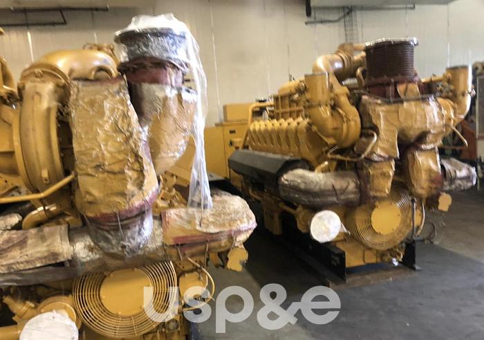 Used 1.9 MW 2011 Used Caterpillar 3520C Natural Gas Generator Sets