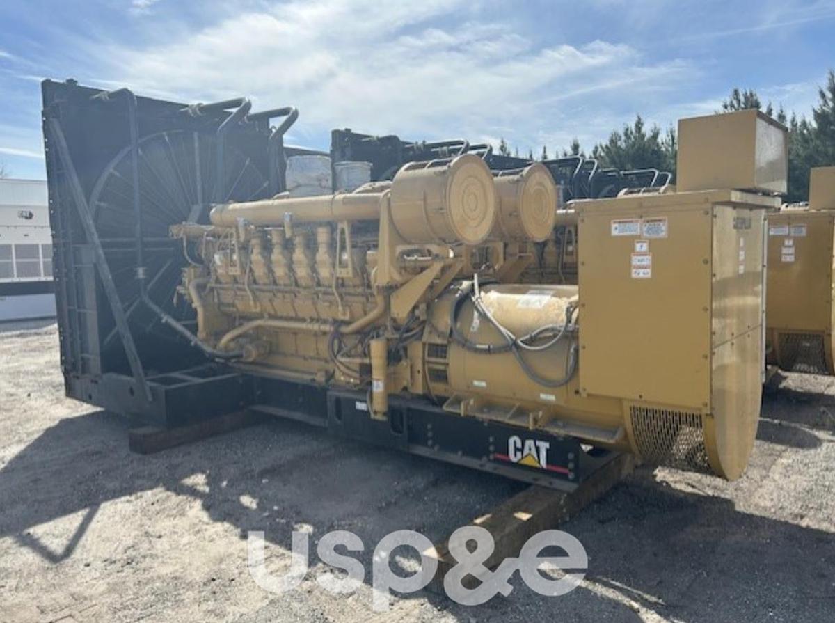 Used 2 MW 2005 Used Caterpillar 3516B Diesel Generator Sets
