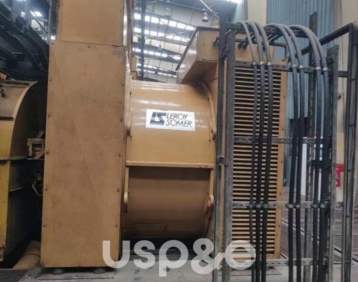 Used 108 MW Used Caterpillar MAK 16CM43C HFO Power Plant Engines