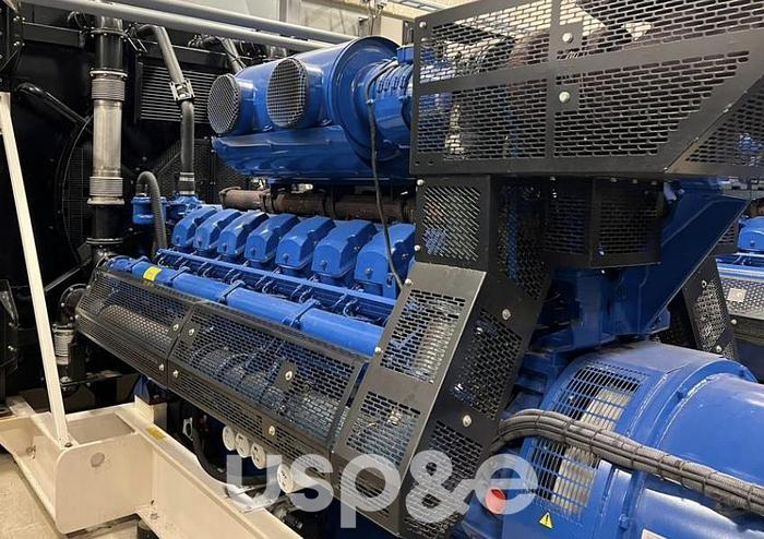 Used 20 MW 2007 Used Perkins 4016-TAG2A Diesel Power Plant Generator Sets