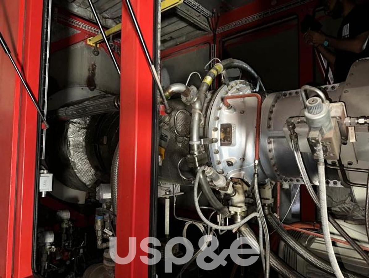 Used 5.6 MW 2010 Used Solar Taurus T60 Natural Gas Turbine Generator Set