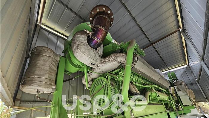 1 MW 2015 New Jenbacher JGS 320 Natural Gas Generator Set