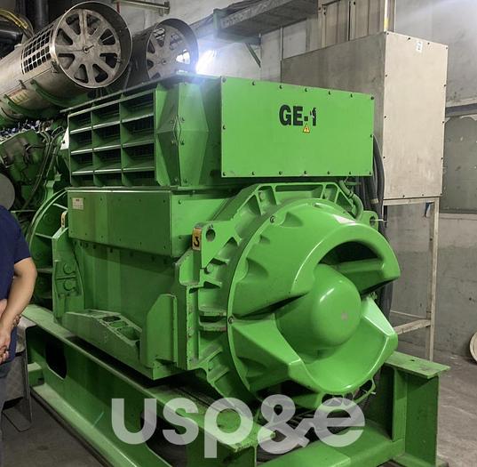 Used 6 MW 2010 Used Jenbacher J 612 GS Natural Gas Power Plant