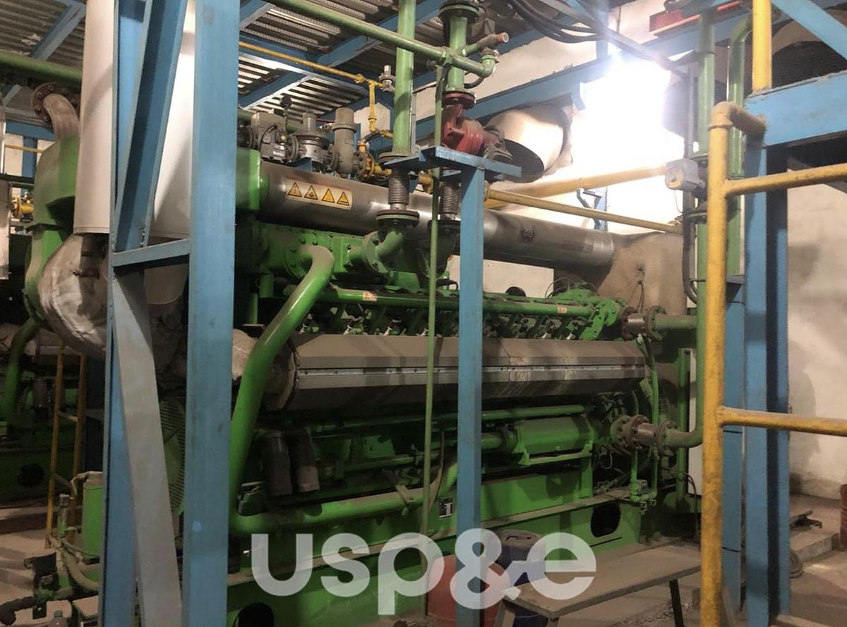 Used 1 MW 2008 Used Jenbacher J 320 GS C105 Natural Gas Generator Sets