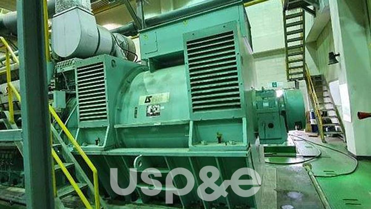 Used 7.2 MW 1999 Used MAN 18V28/32H Diesel Generator Power Plant