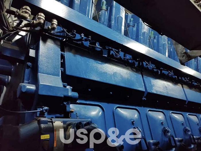4.3 MW 2015 New MWM TCG2032V16 Natural Gas Generator Set