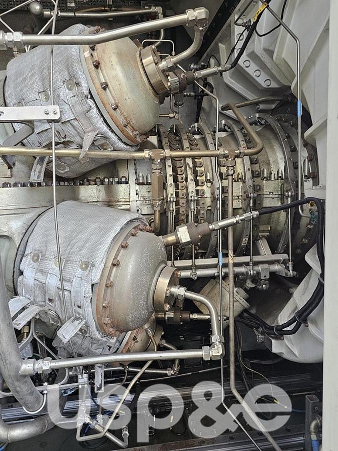 Used 13 MW 2013 Used Siemens SGT-400DLE Natural Gas Generator Set