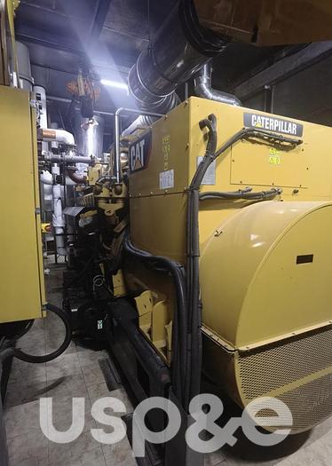 Used 5 MW 2015 Used Caterpillar G3520H Natural Gas Generator Sets