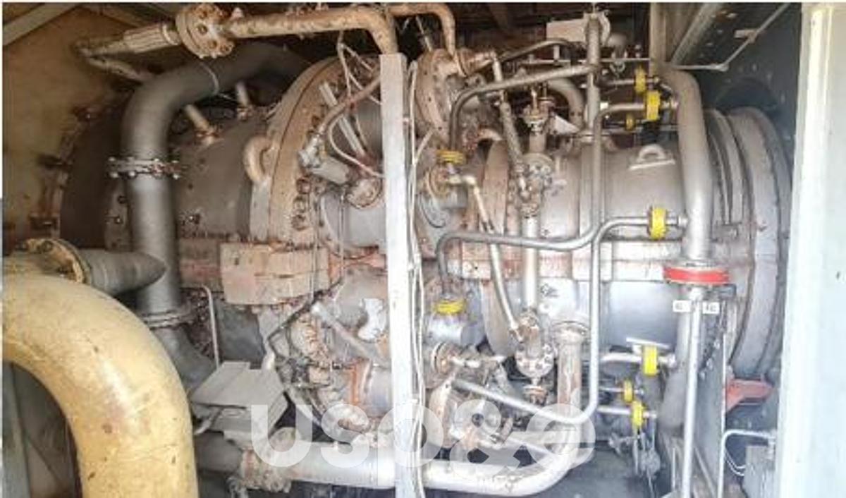 Used 84 MW 2001 Used GE Frame 6 PG6561B Natural Gas Turbine Generator Set