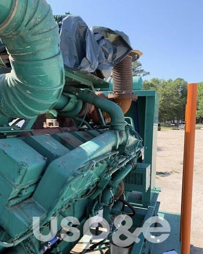 Used 4.5 MW 1996 Used Cummins 1500DFMB Diesel Generator Set