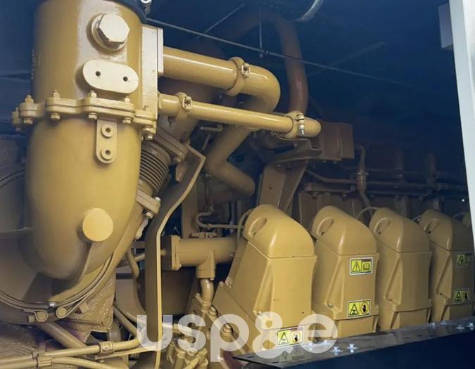 Used 1.4 MW 2015 Used Caterpillar XQ1475G Natural Gas Generator Set