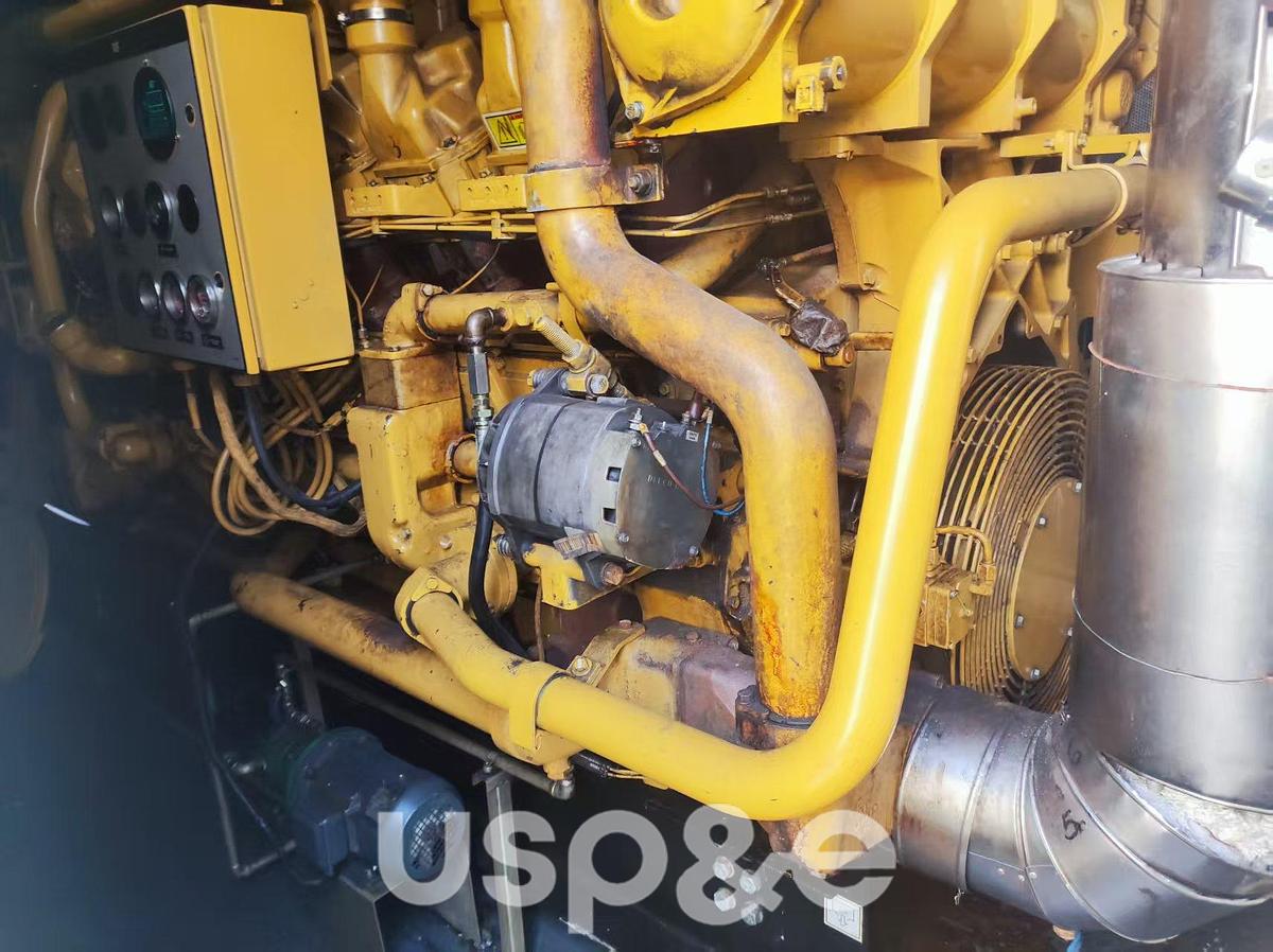 Used 1 MW 2016 Used Caterpillar G3516 Biogas Generator Set