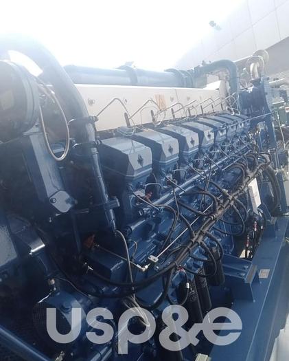 1.5 MW 2023 New MTU GS16R2-PTK Natural Gas Generator Sets