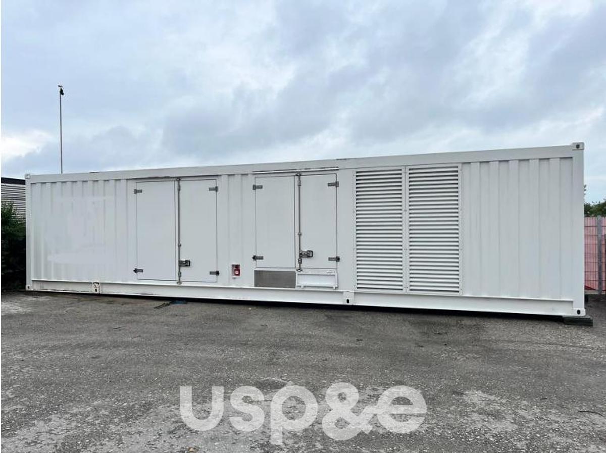 Used 1.8 MW 2016 Used MTU 16V4000 G63 Diesel Generator Set