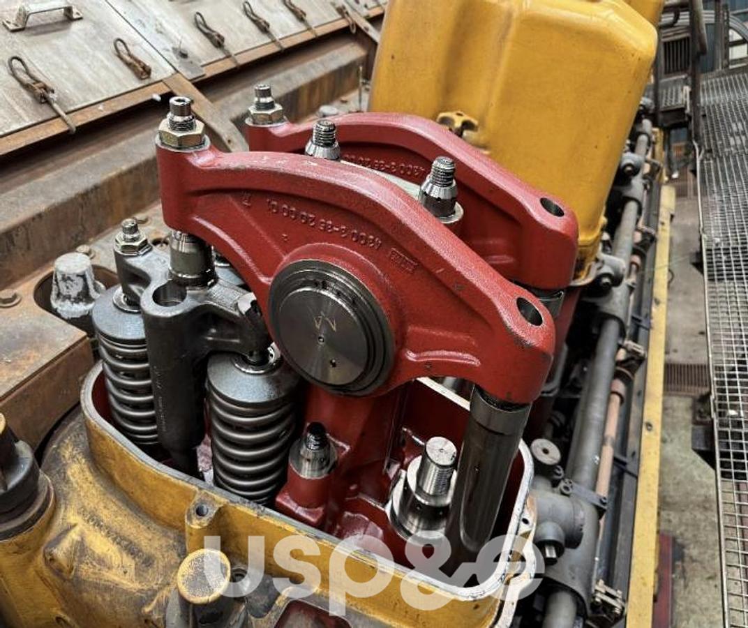 Used 108 MW Used Caterpillar MAK 16CM43C HFO Power Plant Engines