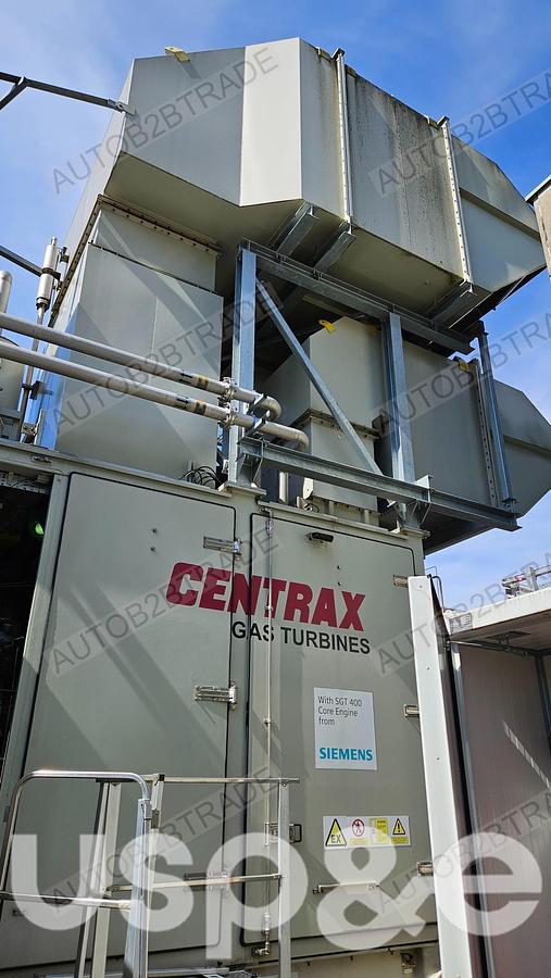 Used 12.9 MW 2014 Used Siemens SGT-400 DLE Natural Gas Turbine Generator Set
