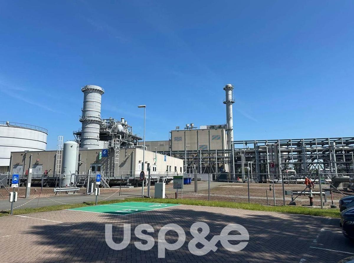 Used 127 MW 2009 Used GE Frame 9E PG9171 Natural Gas Turbine Generator Set