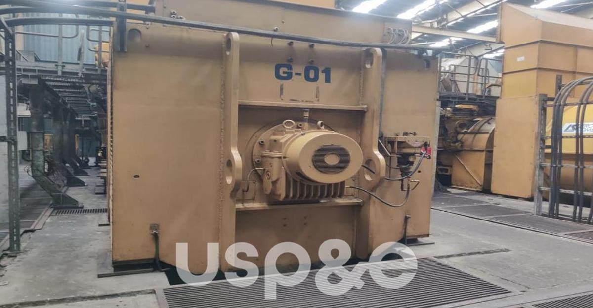 Used 108 MW Used Caterpillar MAK 16CM43C HFO Power Plant Engines