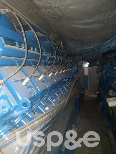 Used 2.5 MW 2009 Used MWM TCG2020V20 Natural Gas Generator Sets