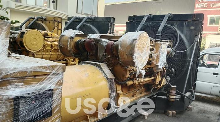 Used 1.10 MW 2006 Used Caterpillar 3512 D Diesel Generator Sets