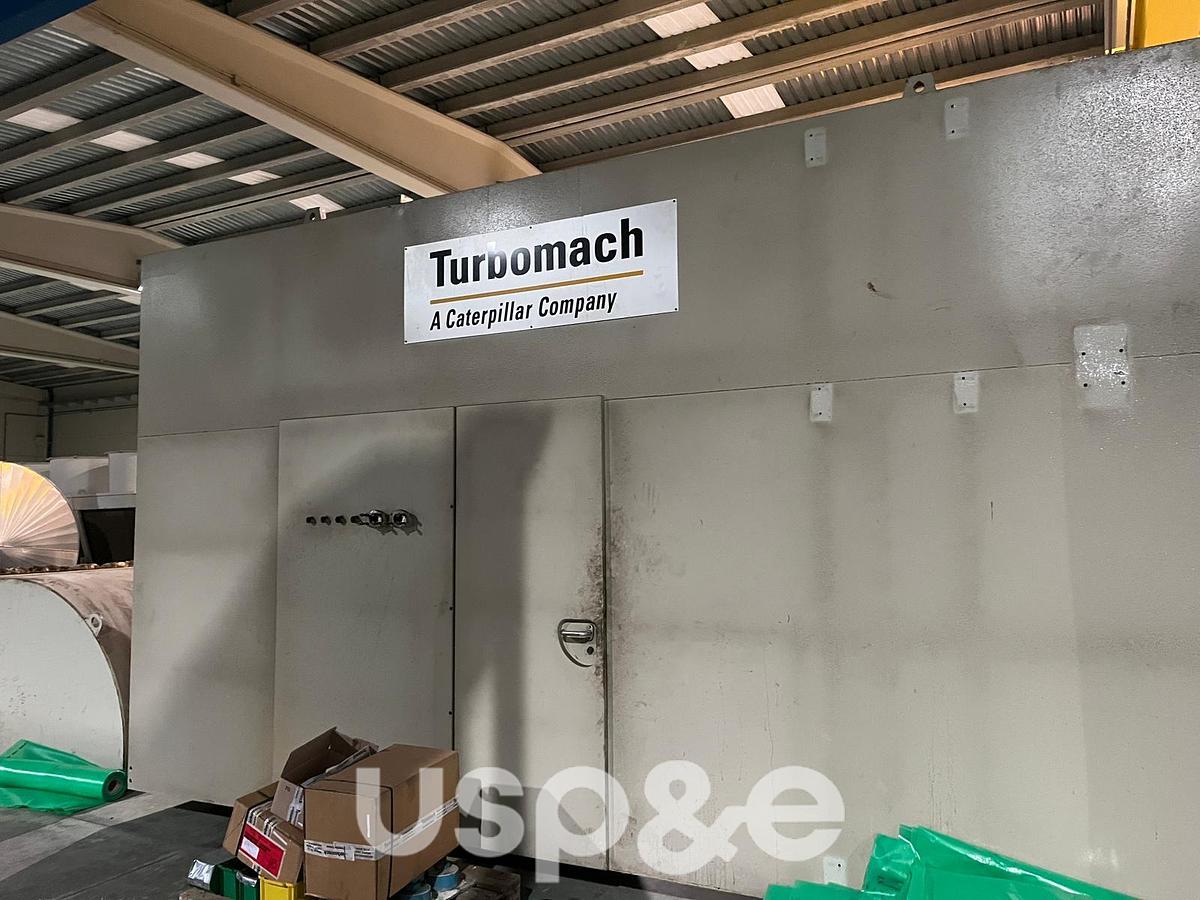 Used 6.3 MW 2011 Used Solar Taurus T65 Natural Gas Generator Set