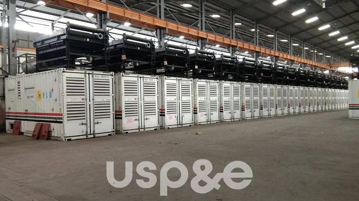1.2 MW 2017 New Mitsubishi S16R-PTA Diesel Generator Set