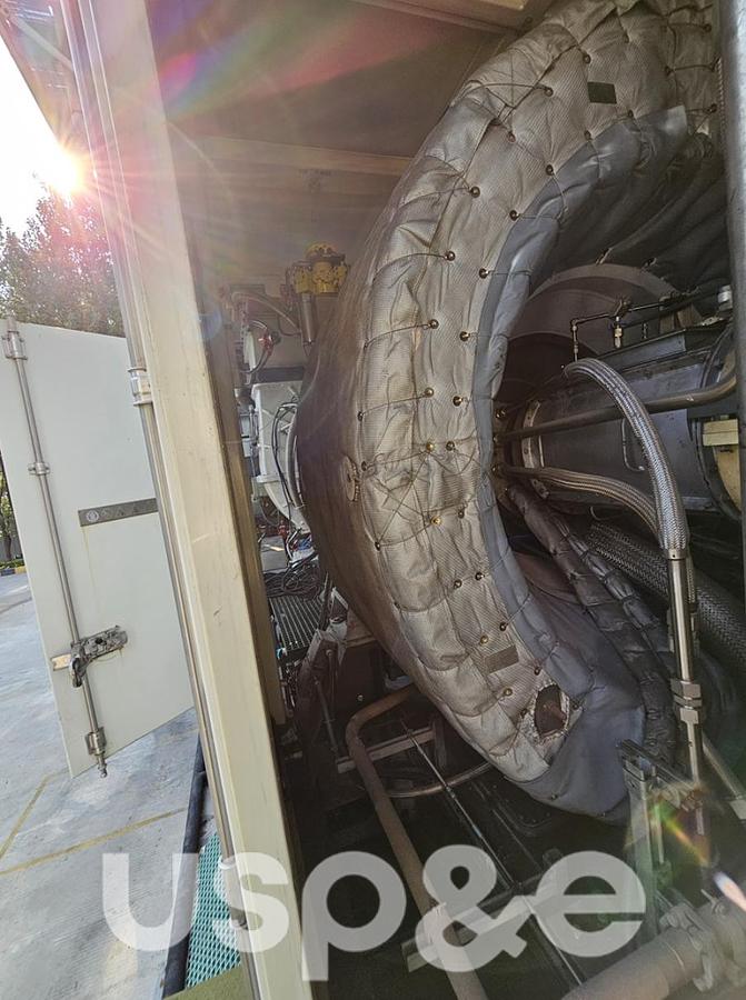 Used 13 MW 2013 Used Siemens SGT-400DLE Natural Gas Generator Set
