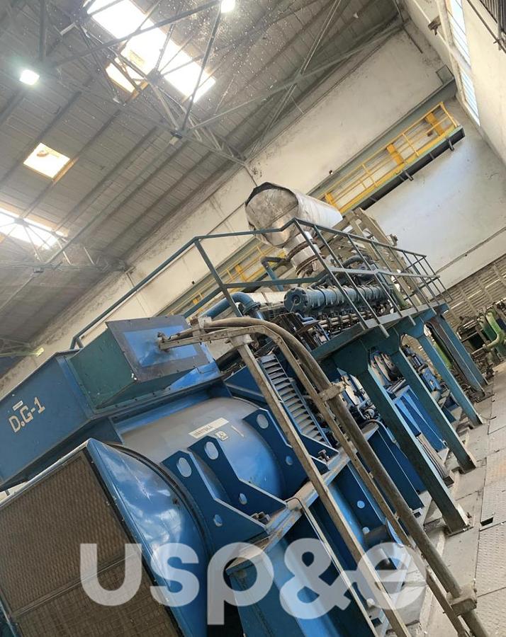 Used 2.4 MW 1998 Used Wartsila 16VCR26GD Dual Fuel Generator Sets (Natural Gas + Diesel)