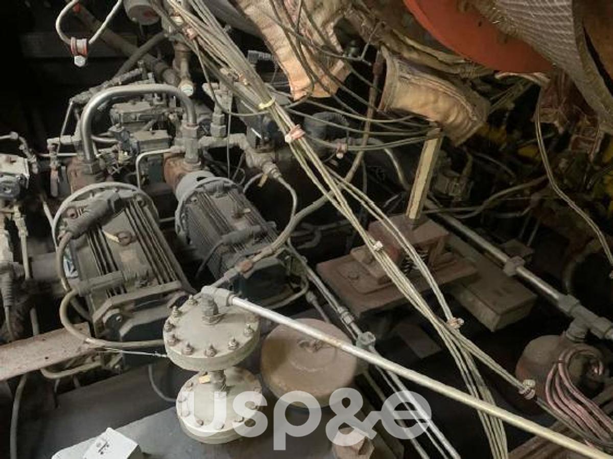 Used 7.5 MW 2005 Used Solar Taurus T70 Natural Gas Generator Set