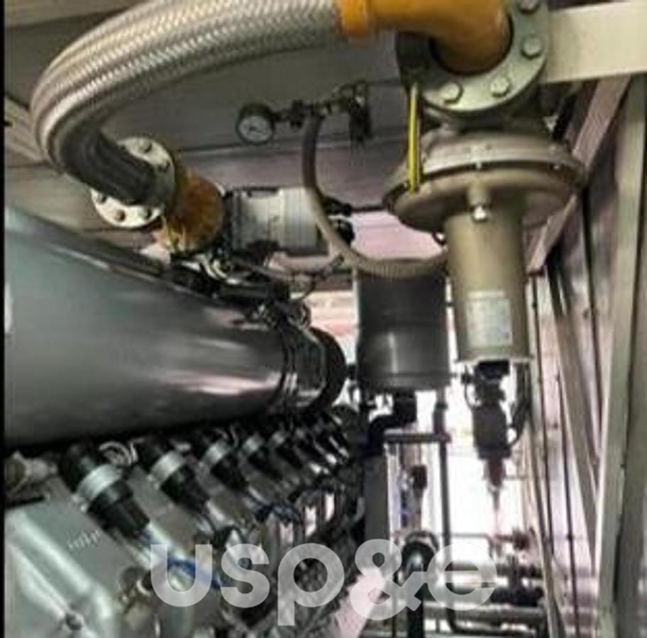 Used 1.6 MW 2011 Used MTU 4000 V16 Natural Gas Power Plant