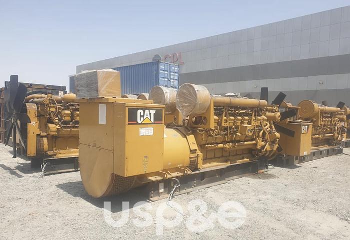 Used 1.4 MW 2012 Used Caterpillar 3516B Diesel Generator Set